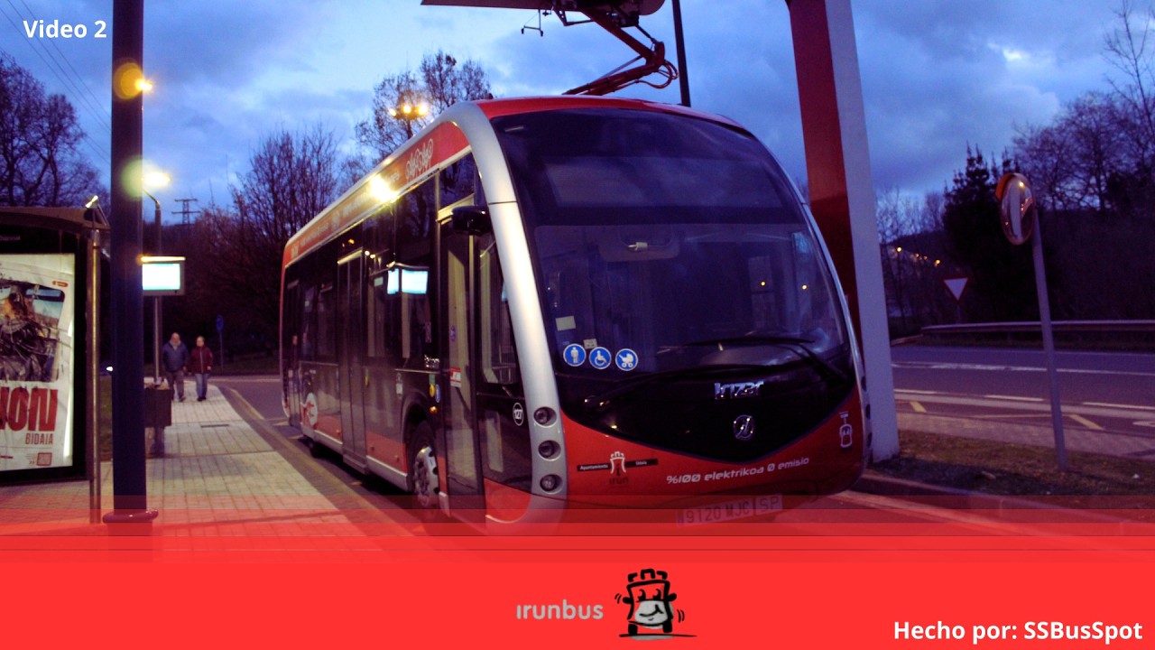 (Capítulo Calificando Autobuses Urbanos en Gipuzcoa) - Vídeo 2 Irunbús AUIF #irun #buses