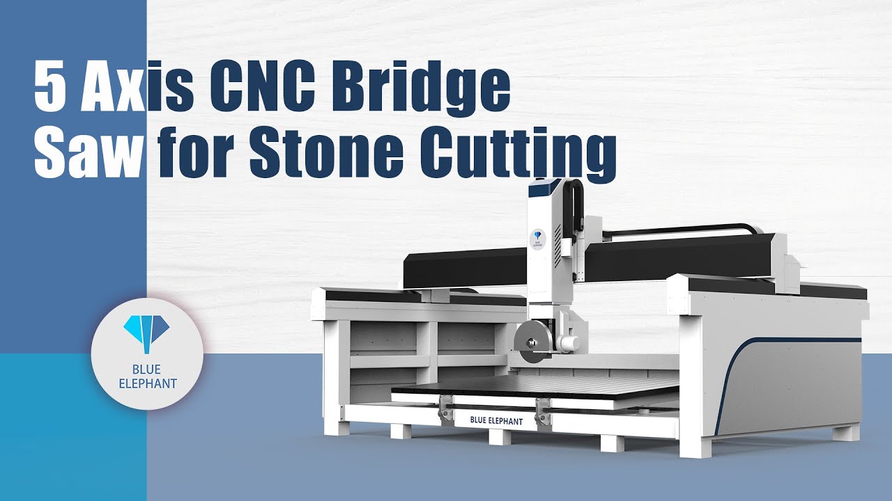 Best 5 Axis CNC Bridge Saw for Marble and Granite Cutting for Sale in France, USA
