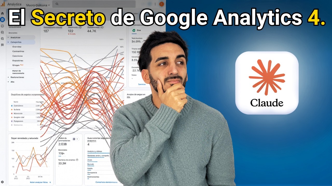 La cruda verdad sobre Google Analytics 4 y c&oacute;mo conectarlo con Claude