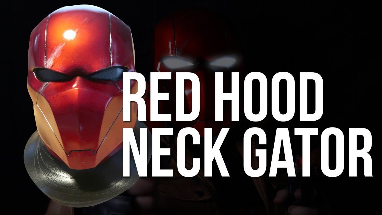 Red Hood Neck Seal EVA Foam DIY