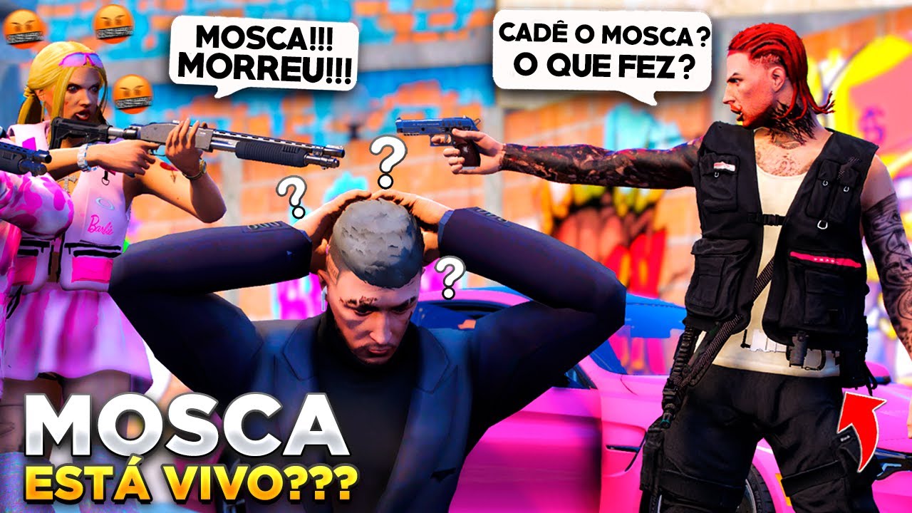 GTA V: VIDA DO CRIME | MOSCA ESTÁ VIVO?? O QUE A BARBIE FEZ?!!!😱#21 #wesy