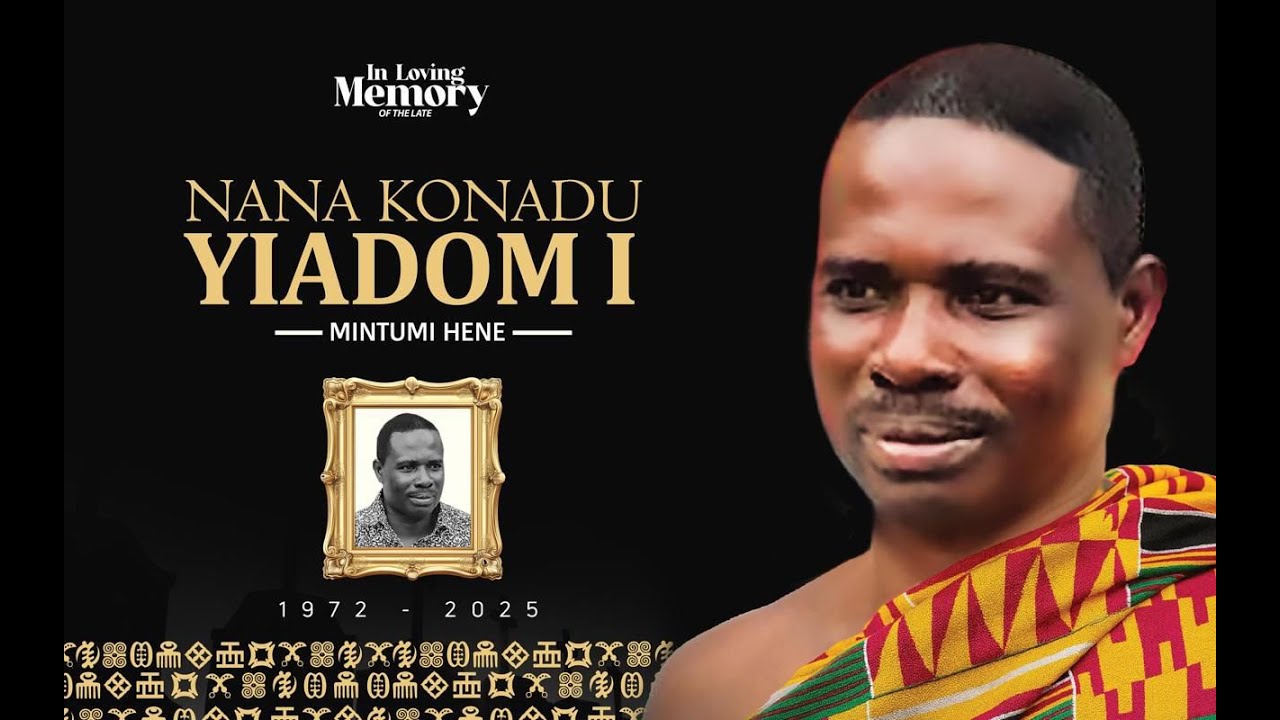 WATCH THE FINAL FUNERAL RITES OF THE LATE NANA KONADU YIADOM I (MENTUMIHENE)