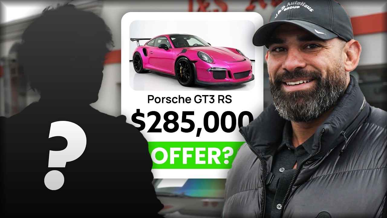 A TV Celebrity Gave Me a CRAZY Offer for My GT3 RS?! | Day in the Life of a LUXURY Car Dealer