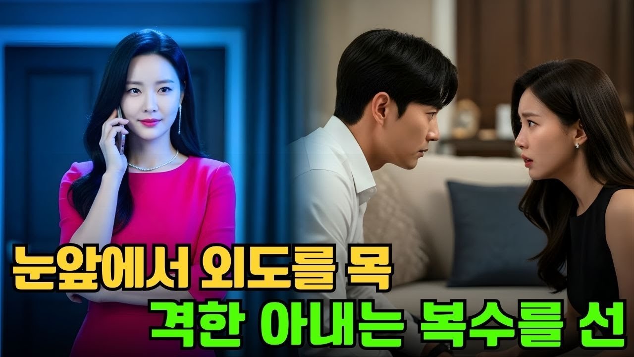남편이 눈앞에서 바람을 피웠지만 아내는 침묵했다… 결국 그는 친구와 사회로부터 버림받아 외롭게 살았다!  #한국드라마 #ceo로맨스 #ceo