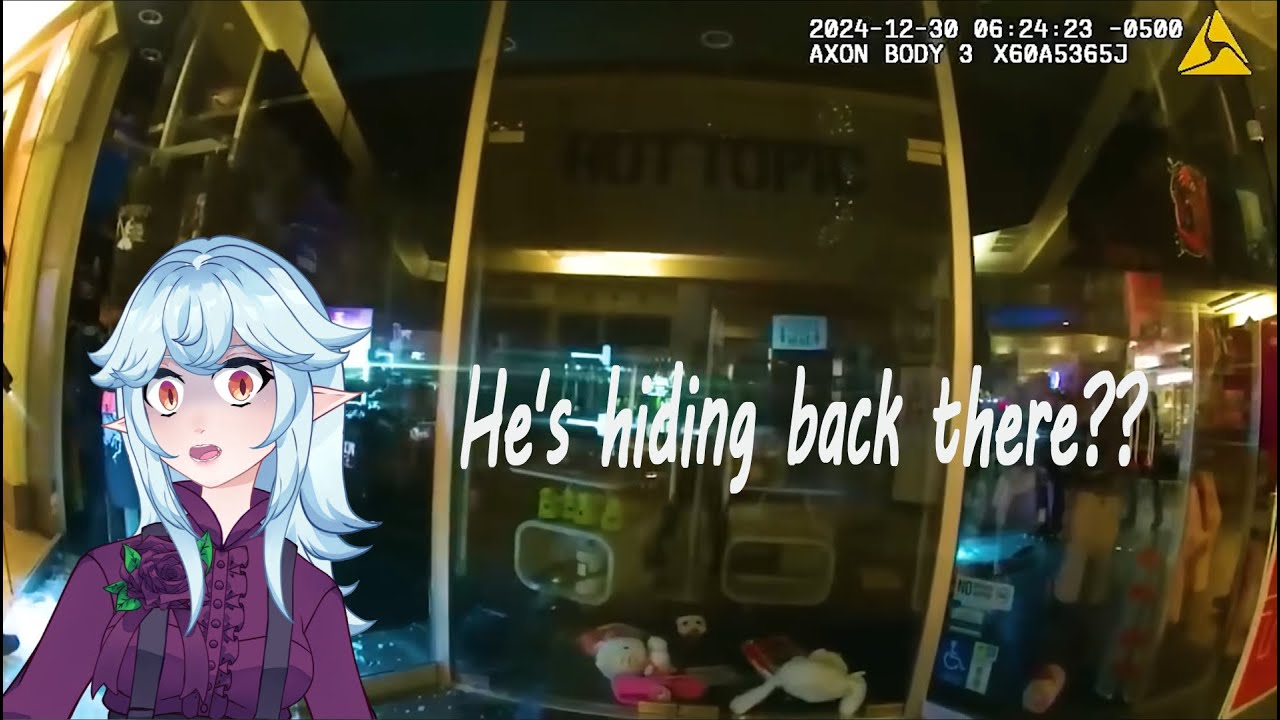 Crazy Aftermath of Mall Destruction, Culprit Barricaded in a HOT TOPIC?