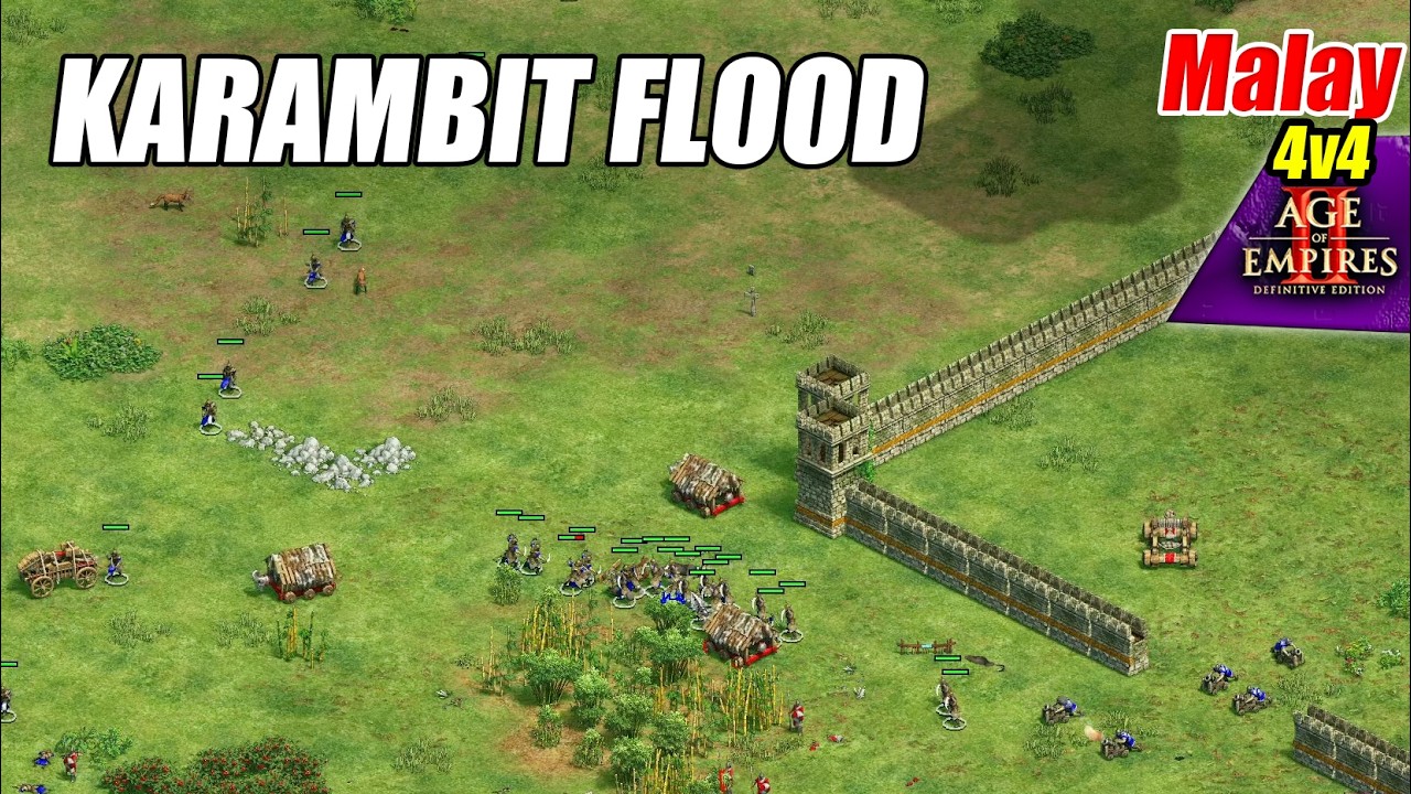 Karambit Warrior Flood Malay Swarm Attack is INSANE
