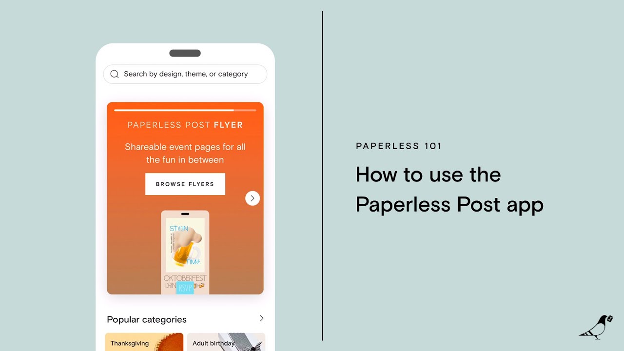 Как пользоваться приложением Paperless Post