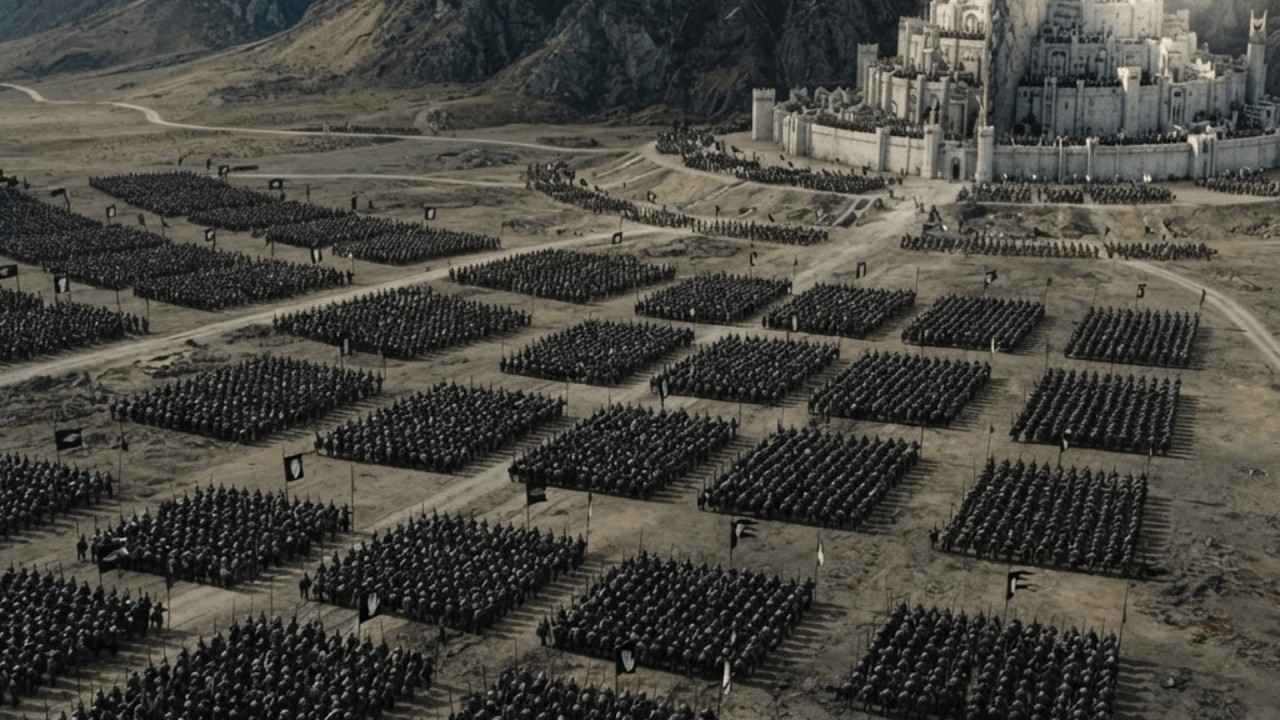 WHAT IF 3.2M ISENGARD STORMED MINAS TIRITH AGAINST 800K?! [4K]