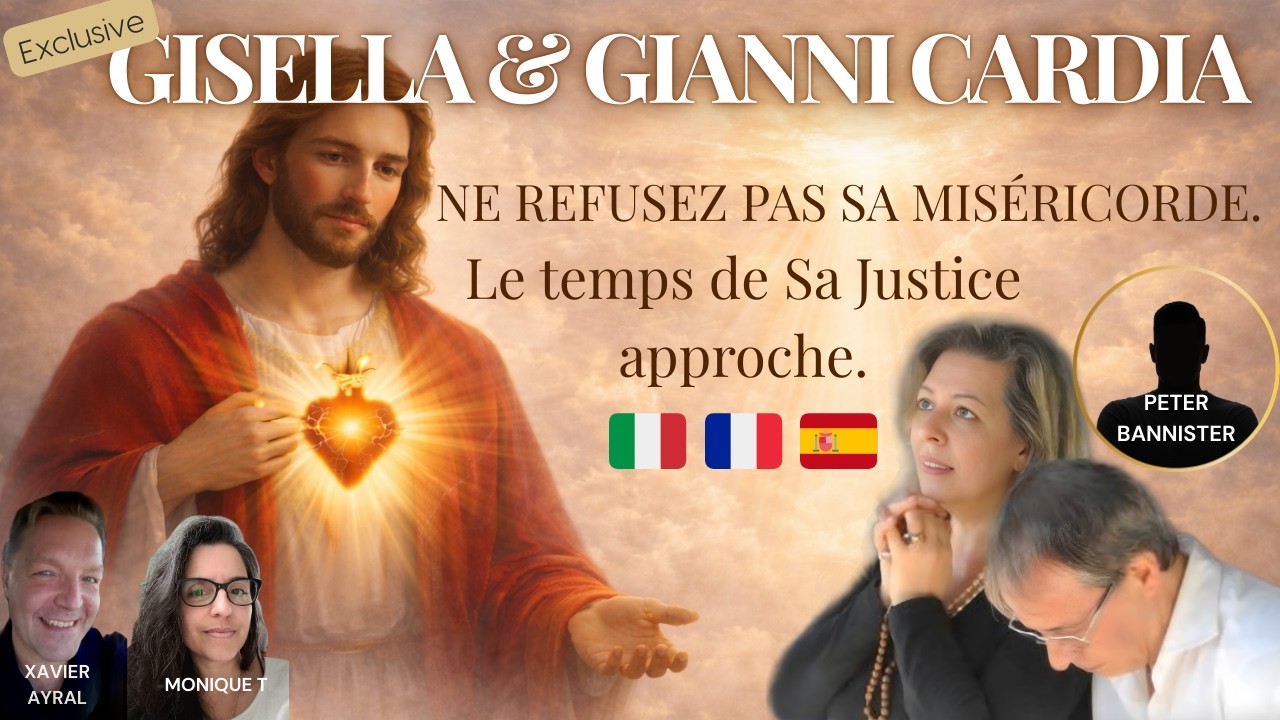 🇫🇷🇪🇸🇮🇹 L’HEURE N’EST PLUS À L’ATTENTE | LES AVERTISSEMENTS DU CIEL — GISELLA & GIANNI CARDIA