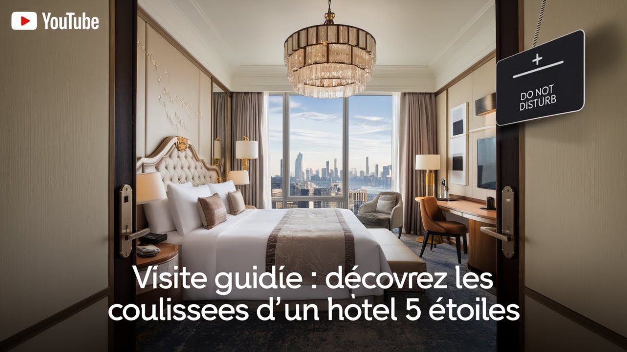 Visite Guid&eacute;e : D&eacute;couvrez les Coulisses d&rsquo;un H&ocirc;tel 5 &Eacute;toiles 🏨✨ #youtubeshorts