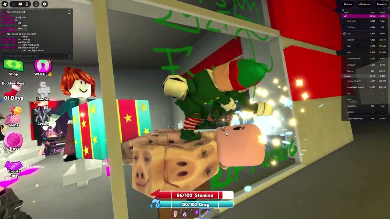 GETTING JUMPED FOR HITTING SOMEONE IN BADDIES