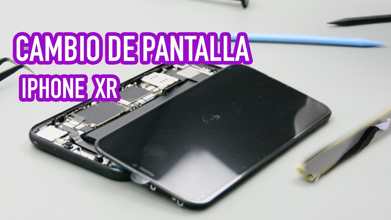 ⚠️👉Cambio de [PANTALLA] iPHONE XR➕TRUCOS para DESMONTAR🛠 IPHONE XR (🔺MUY FÁCIL🔺) ¡con ANDREY!