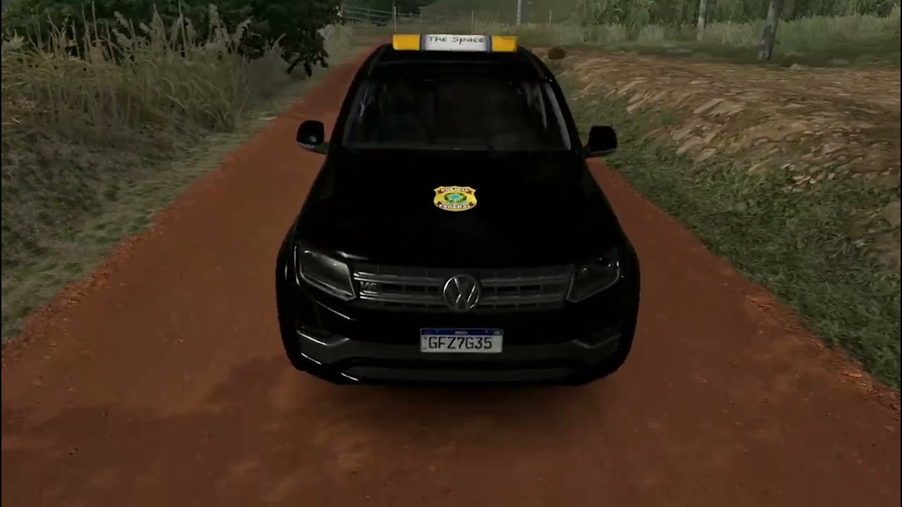Viatura da Policia Federal em ação no ETS2 .Canal Clarimundo Gamer