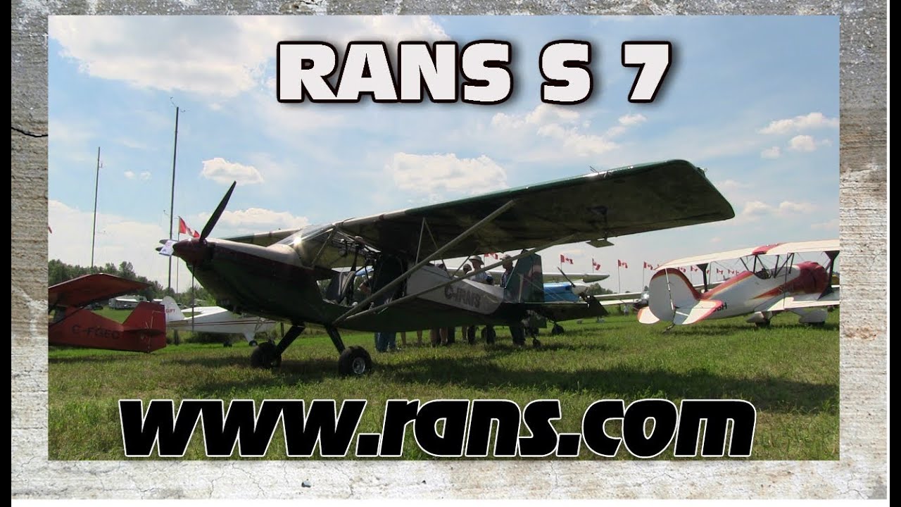 RANS S7, Canadian ultralight, experimental light sport aircraft in the U.S.