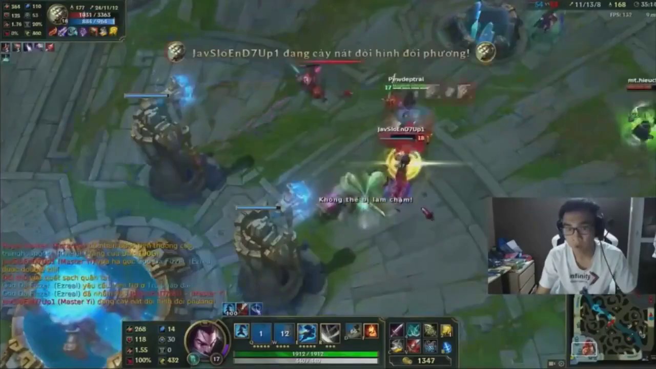 pewpew daxua unti gank tem :D