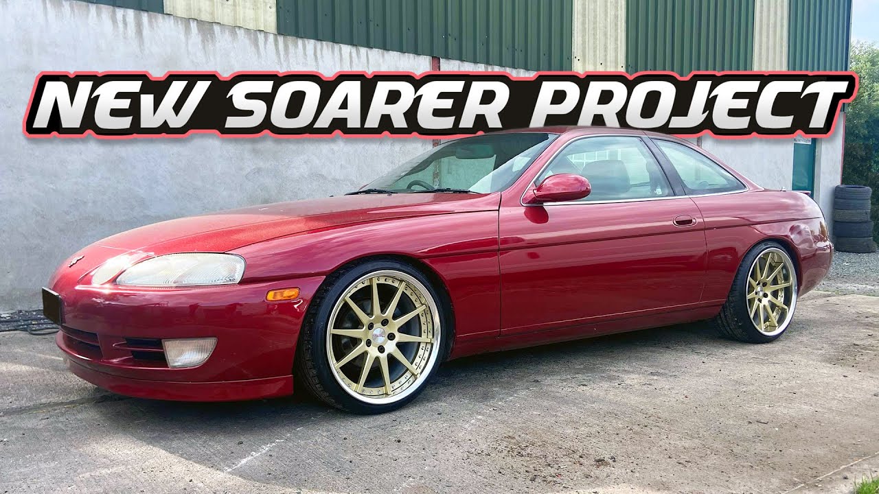 We bought a MINT Toyota Soarer V8 | ALL project cars UPDATED!