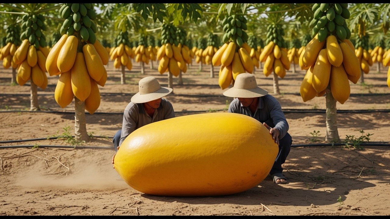 Unbelievable! They’ve Grown Papaya in the Desert – The Results Have Surprised the Whole World