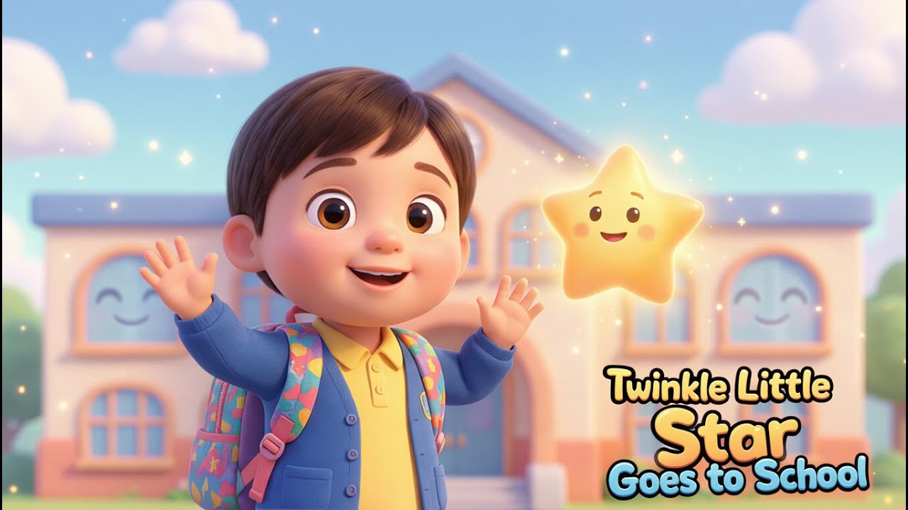 Twinkle Little Star Goes to School | Nursery Rhymes & Kids Songs | BabyGo Tv