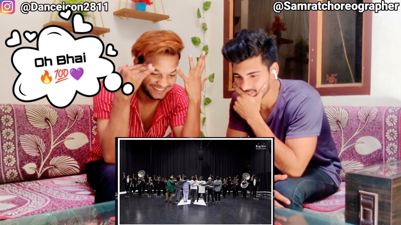 Indian 🇮🇳 Dancers React To BTS ON Dance Practice | Indian Reaction To BTS ON | Dance Icon Bhuvi