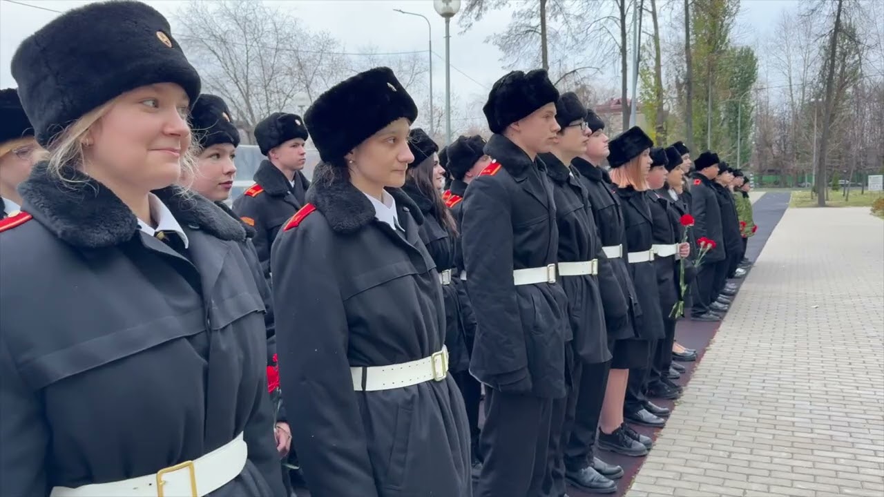 Урок мужества и парад в честь 83-летия парада на Красной площади