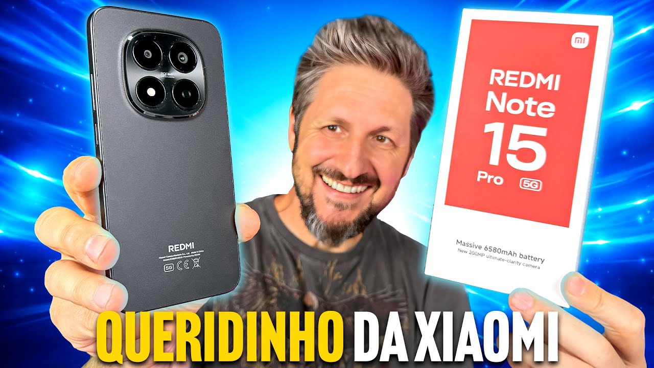 Xiaomi Redmi Note 15 Pro 5G mudou pra melhor... SERÁ MESMO? | UNBOXING
