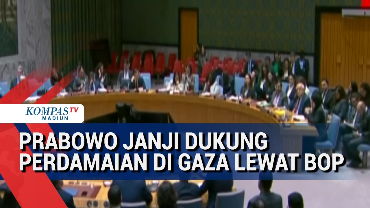 Indonesia Aktif di Board of Peace, Prabowo Konsisten Dukung Perdamaian di Gaza