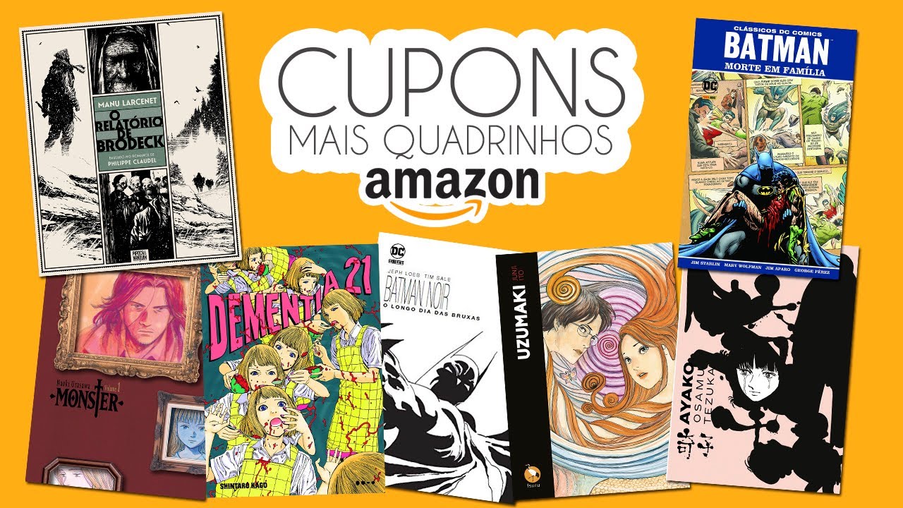MAIS CUPONS PARA QUADRINHOS!