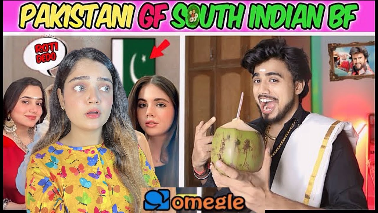 OMEGLE - Pakistani Girlfriend South Indian Boyfriend | Omegle India | ‪@Adrishyaa