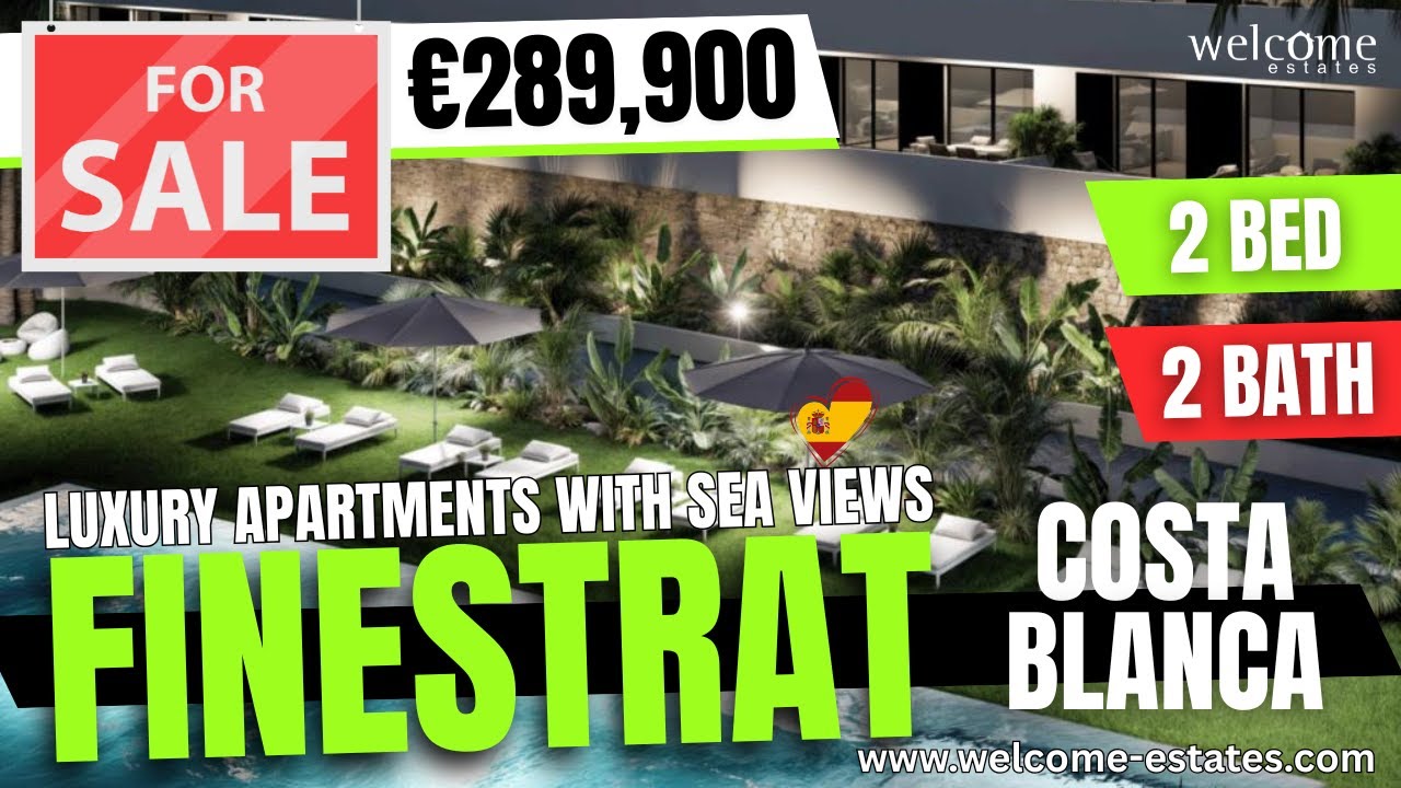 NOW ON SALE! Luxury Sea-View New Build Apartments in Finestrat | Modern Resort-Style Living 🇪🇸