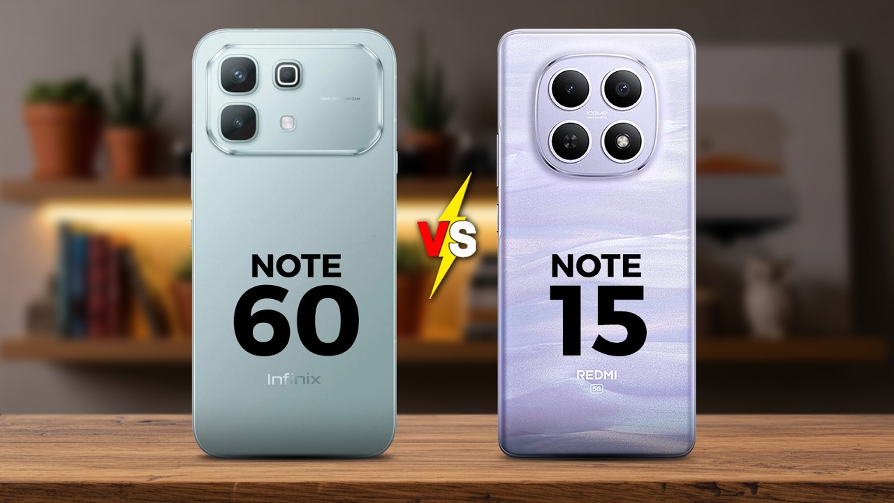 INFINIX NOTE 60 VS REDMI NOTE 15 - WIN EASILY 😂