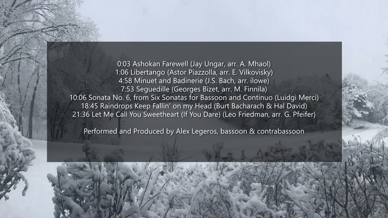 Bassoon New Year 2023 Concert by Alex Legeros