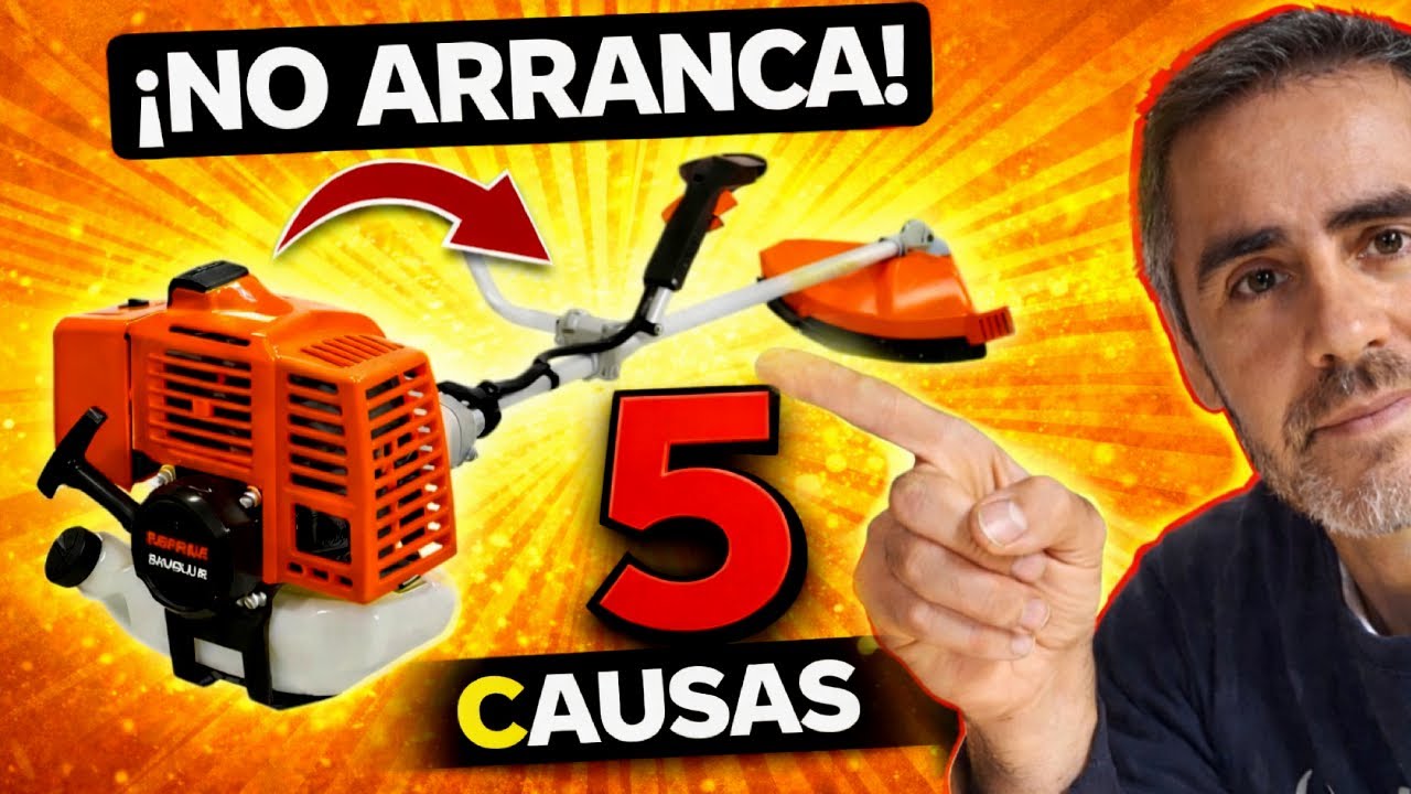 🌀Desbrozadora🌀 No Arranca, Se Apaga, Se Ahoga, Se Acelera.    5 Fallas comunes