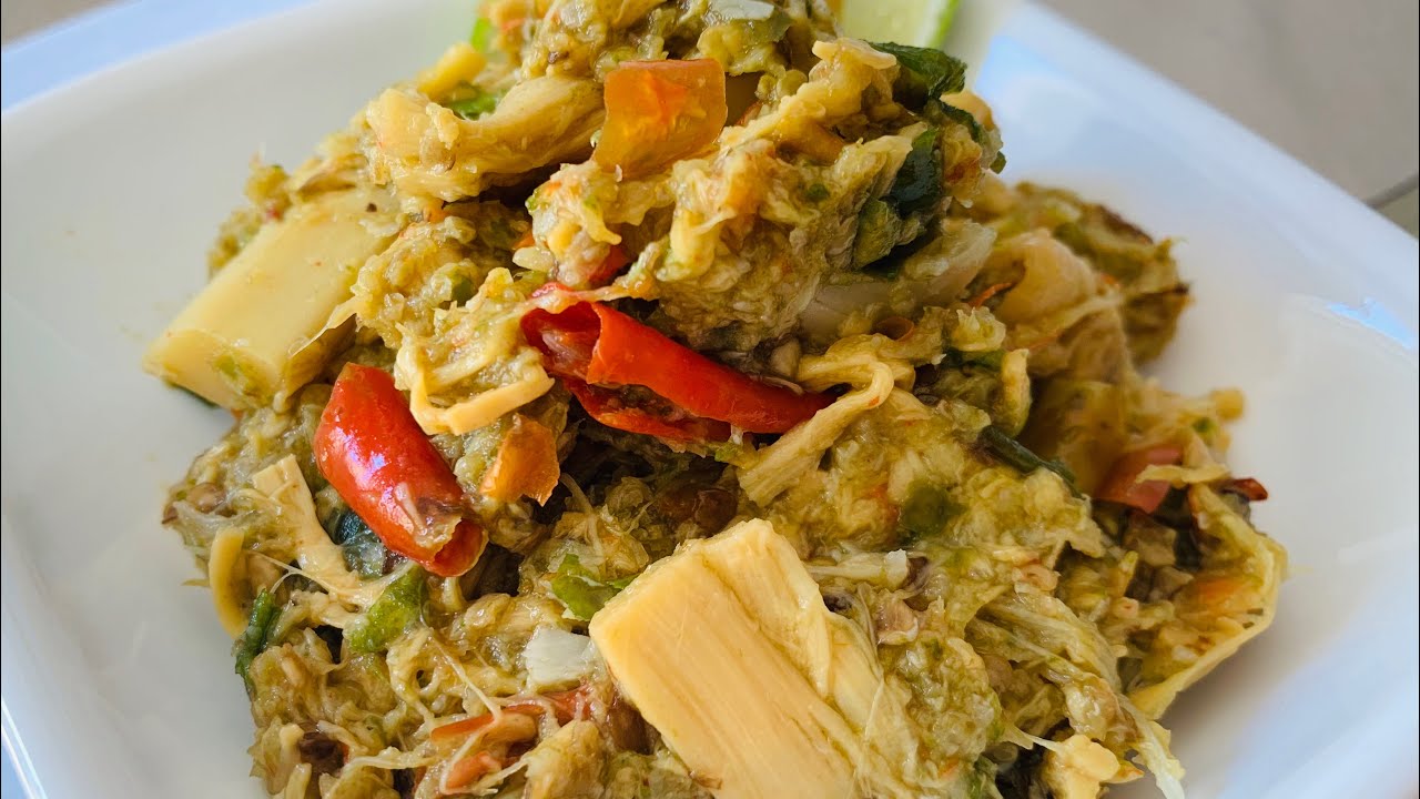မျှစ်ထောင်း / Burmese Spicy Bamboo shoots paste