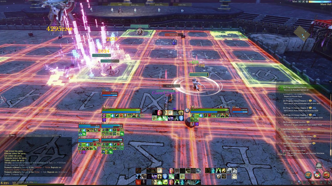 ArcheAge | Aria boss - fun fight, great music