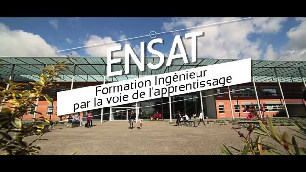 La formation ingénieur ENSAT par la voie de l'apprentissage