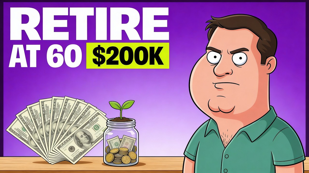 Can I Retire at 60 with $200,000 (Is it possible)?!?