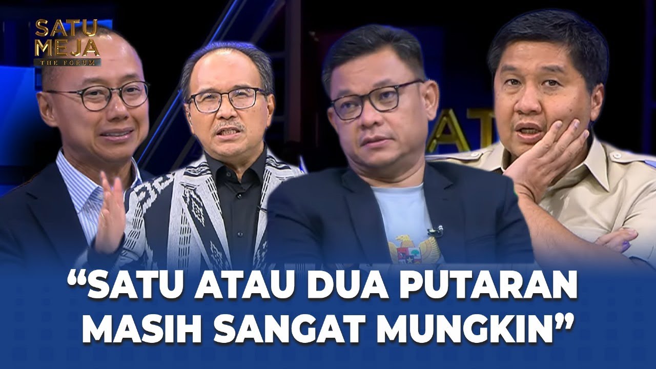 Tanggapi Satu-Dua Putaran Pilkada Jakarta, Direktur LSI: Pengaruh Tokoh Berpengaruh | SATU MEJA