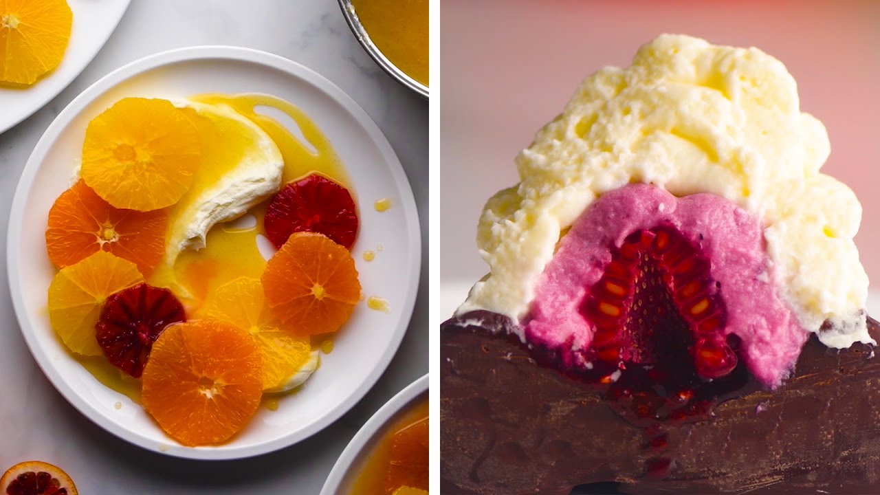 These Light and Lovely Desserts are Both Elegant and Easy! | DIY Dessert Recipes by So Yummy