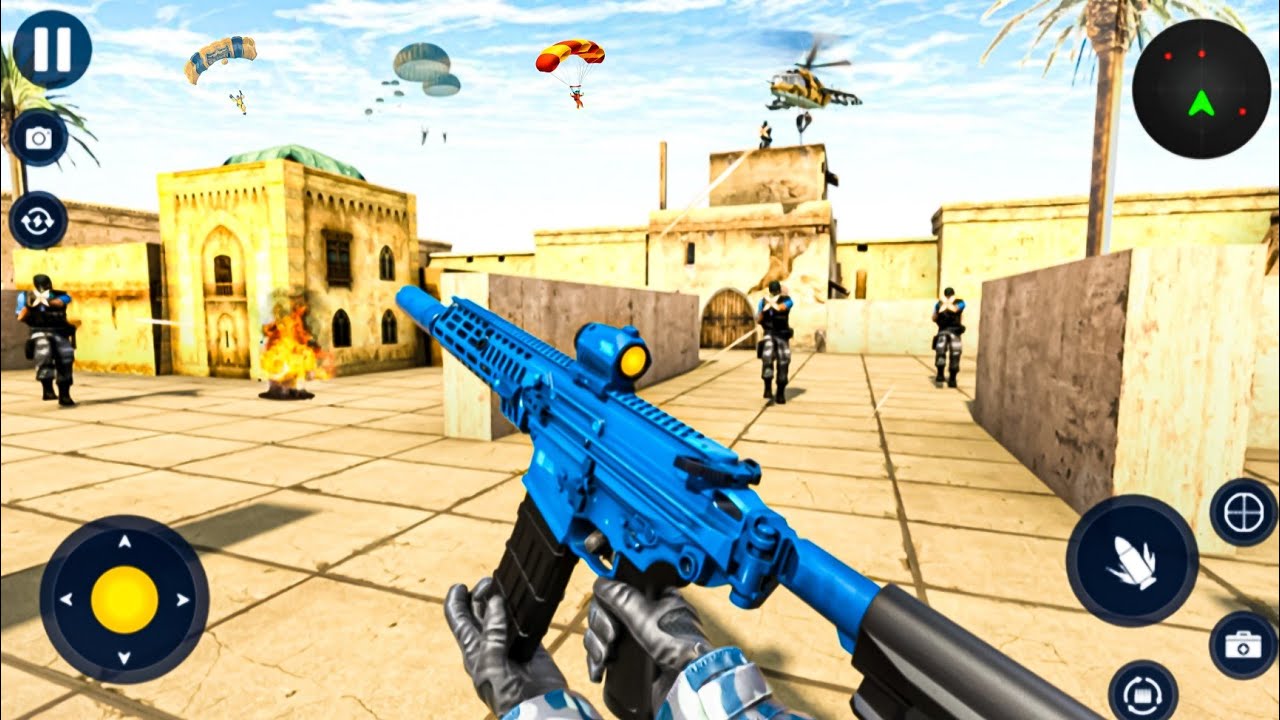 FPS Counter PVP Shooter _ Android Shooting PVP Team Shoot! Gameplay?