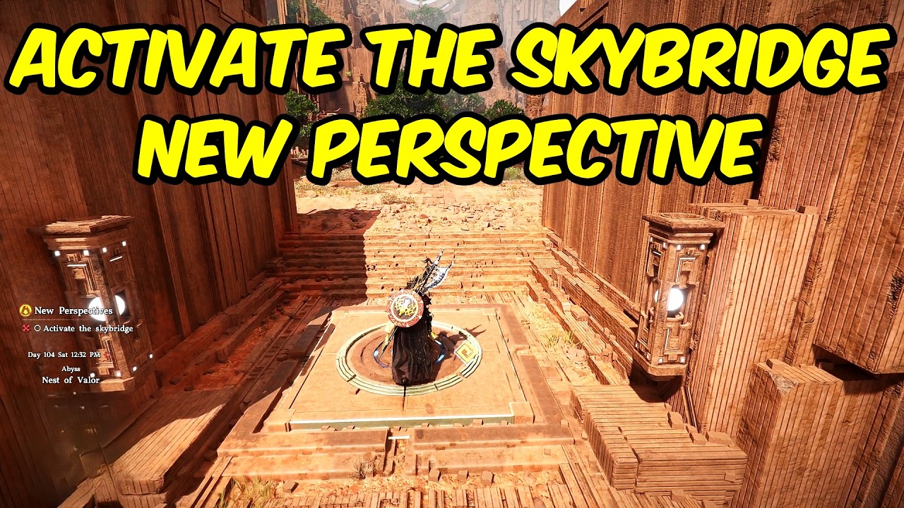 How to Unlock Skybridge (New Perspective Mission) &ndash; Crimson Desert