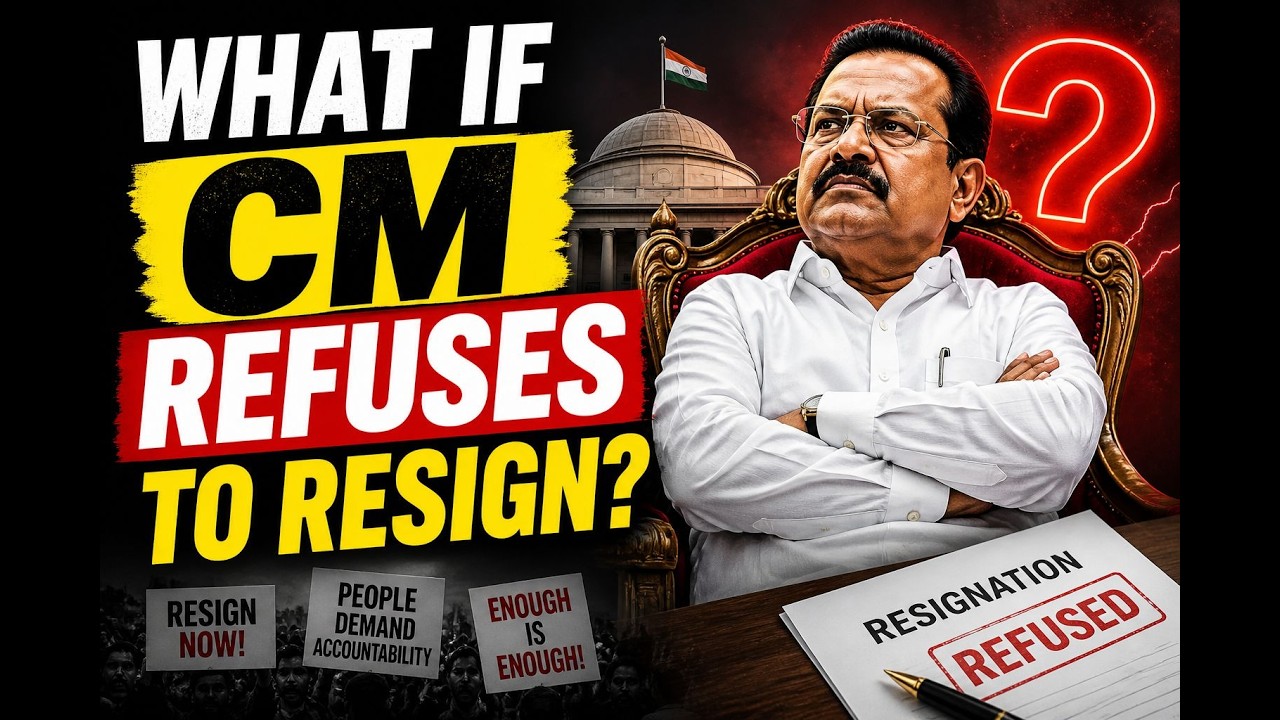 What Happens If a Chief Minister Refuses to Resign? | Constitutional Crisis Explained