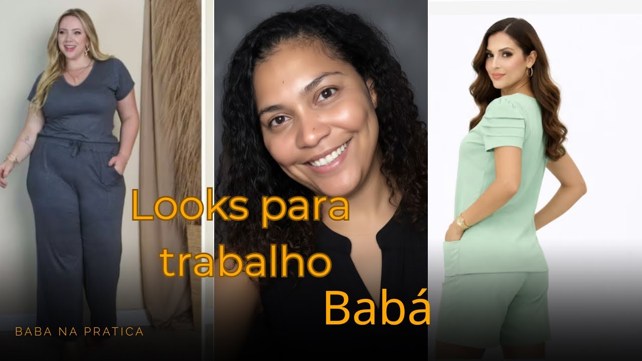 Looks para trabalho Babá/ Babá na prática / babá nota 10 