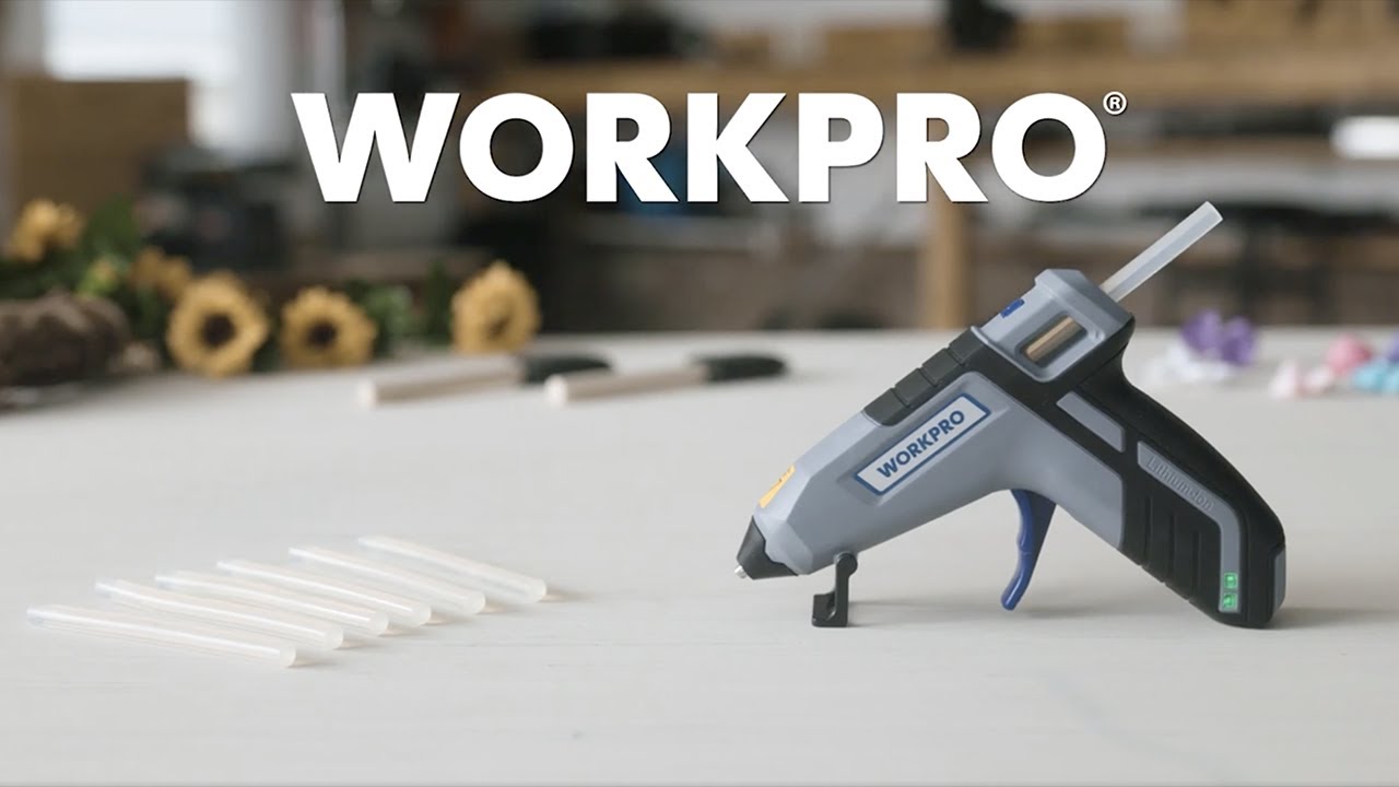 WORKPRO&reg; Tools | Cordless Mini Hot Glue Gun