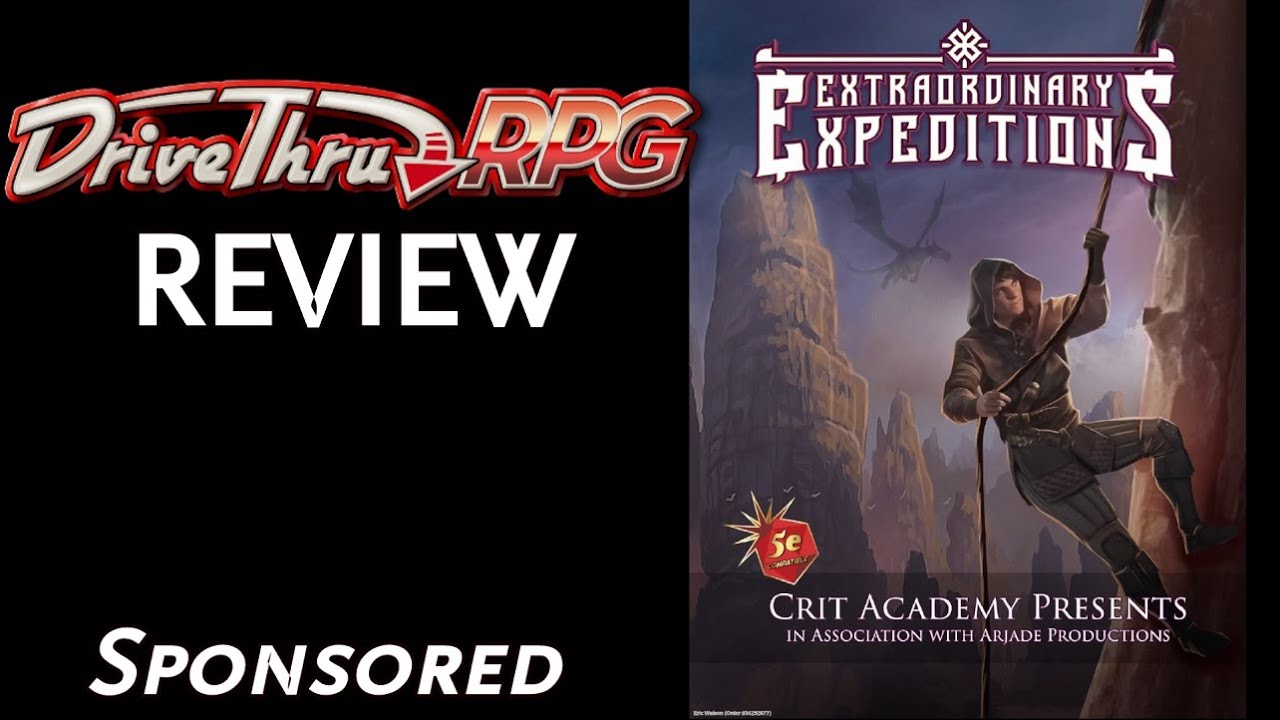DriveThruRPG Review - Extraordinary Expeditions [Sponsored]