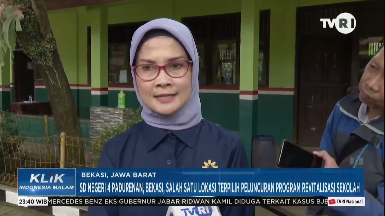 SD NEGERI 4 PADURENAN BEKASI, SALAH SATU LOKASI TERPILIH PELUNCURAN PROGRAM REVITALISASI SEKOLAH