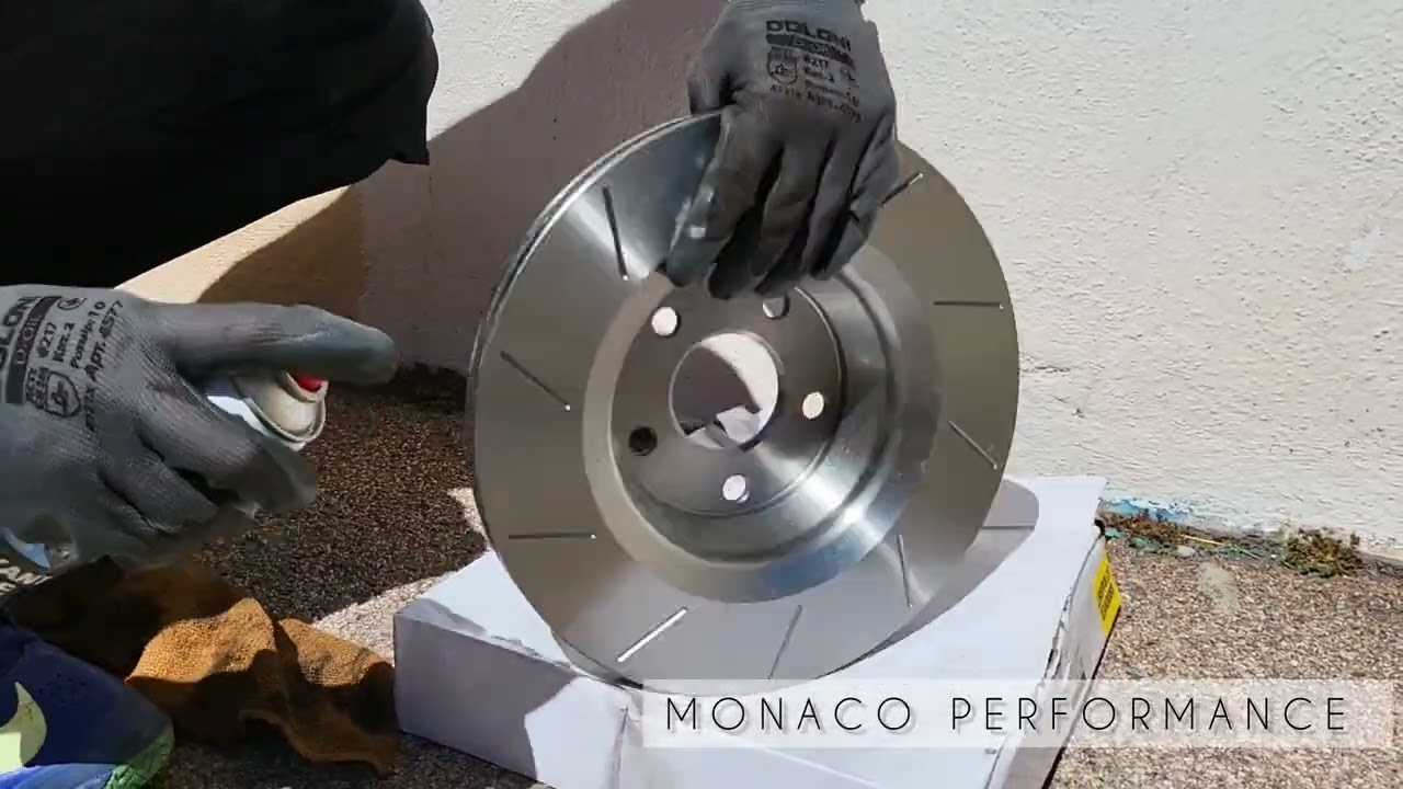 DIY Audi TTS Roadster 8j rear brake pads are Tuning rotors replacement. Monaco Performance