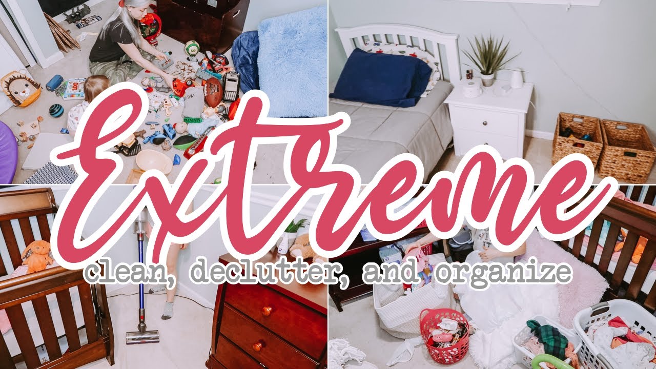 EXTREME CLEAN, DECLUTTER AND ORGANIZE // ULTIMATE CLEANING MOTIVATION // BECKY MOSS