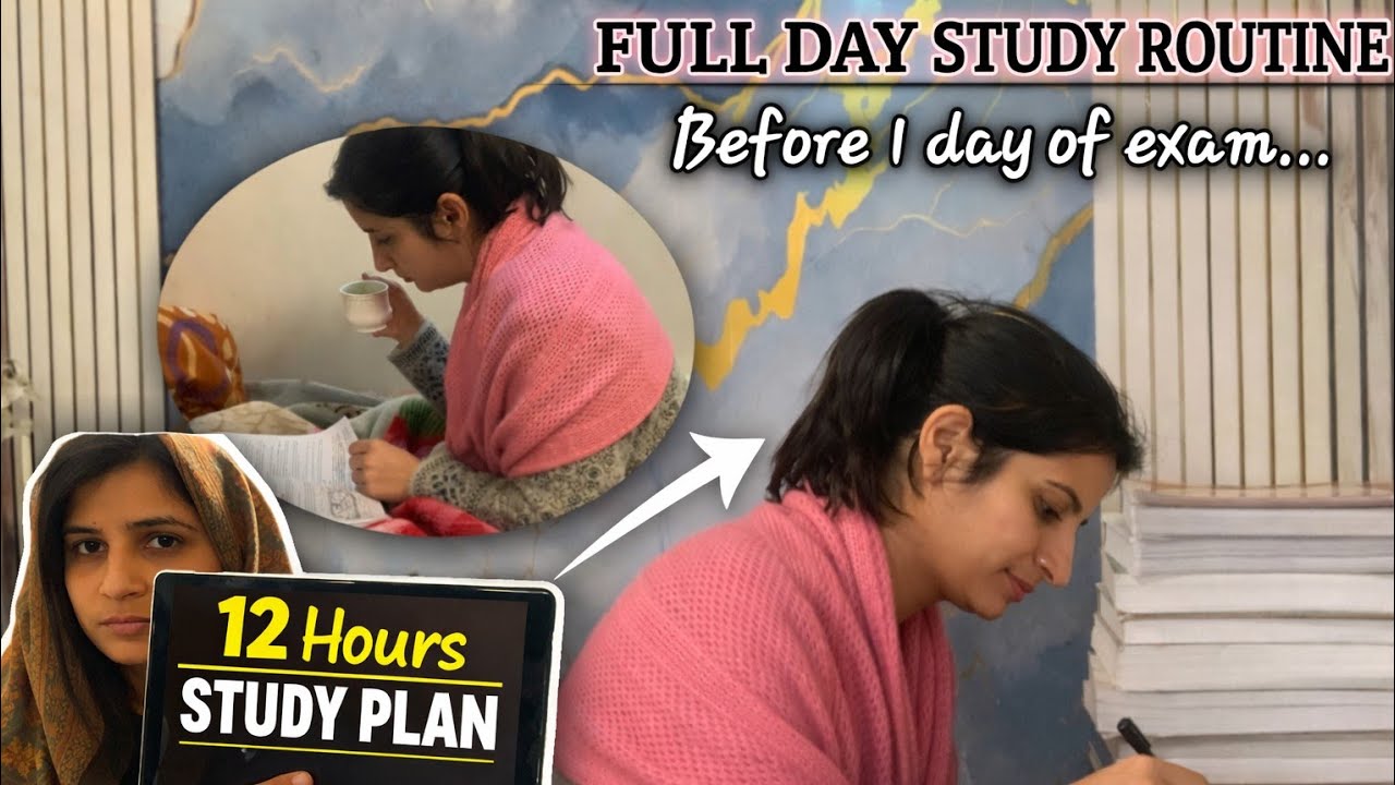 BEFORE ONE DAY OF EXAM || FULL DAY STUDY VLOG || BSC NURSING SEMESTER EXAM 