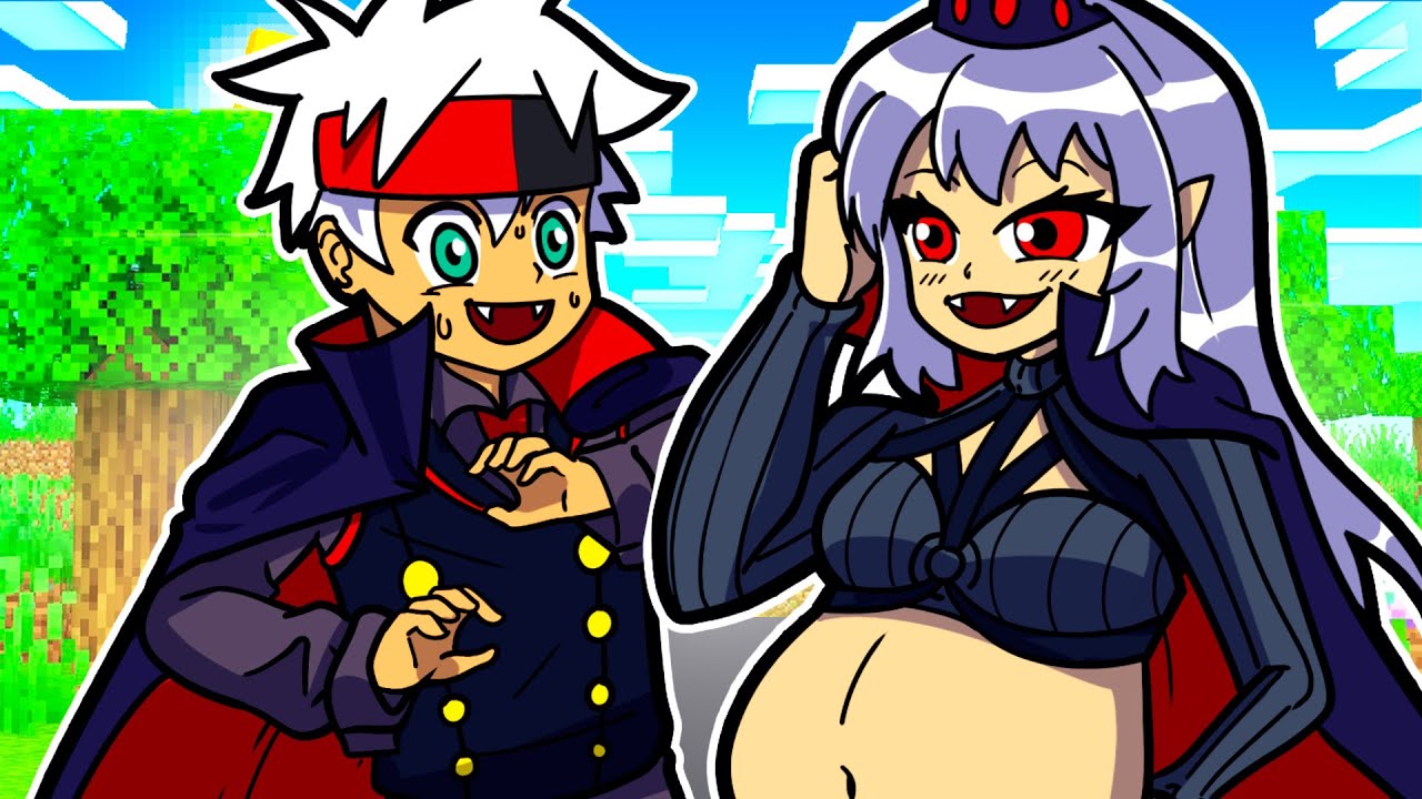 A GAROTA VAMPIRA está GRÁVIDA no Minecraft