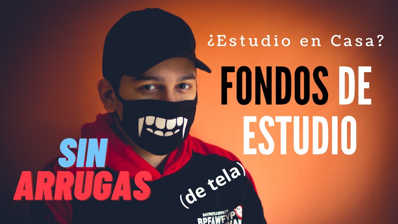 Telones de FONDO Para Estudio en CASA | SIN ARRUGAS